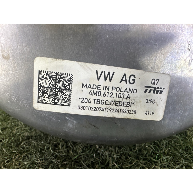 Вакуумный усилитель тормозов в сборе (тормозная система) AUDI Q7 4M 2017 3.0 CREC 4M0612107A