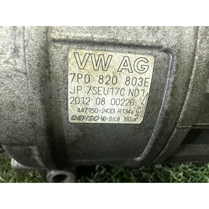 Компрессор кондиционера (отопление и кондиционирование) Volkswagen Touareg NF 2013 3.6 7P0820803E