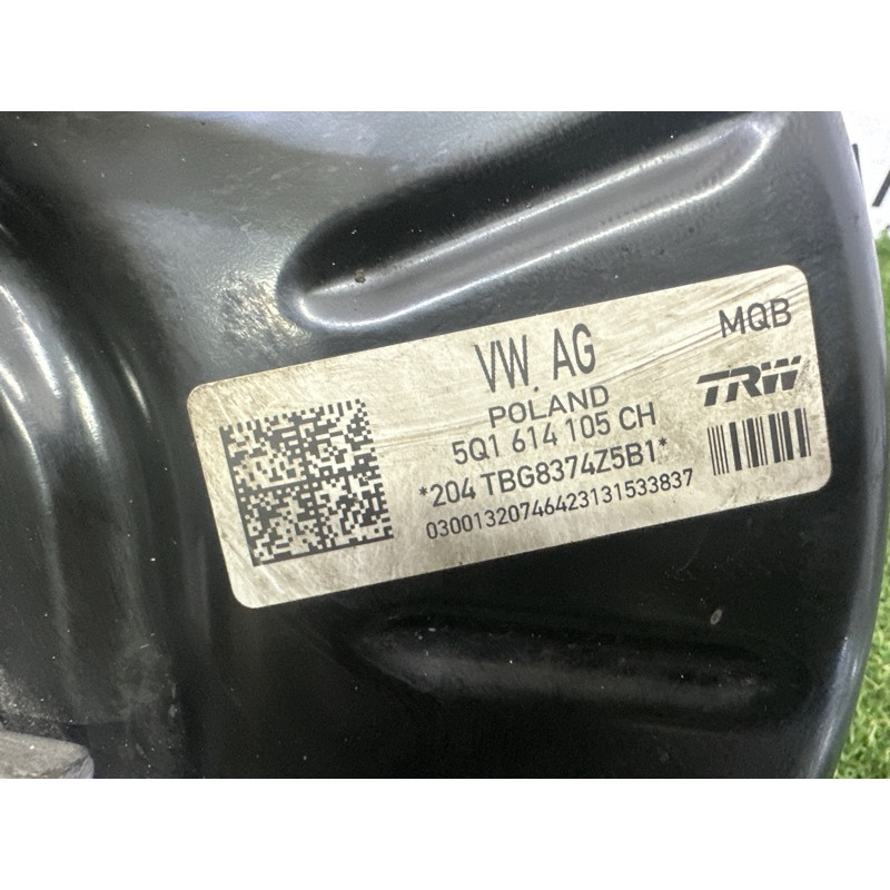 Вакуумный усилитель тормозов в сборе (тормозная система) AUDI A3 8V 2016 1.8 CNSB 5Q1614106B