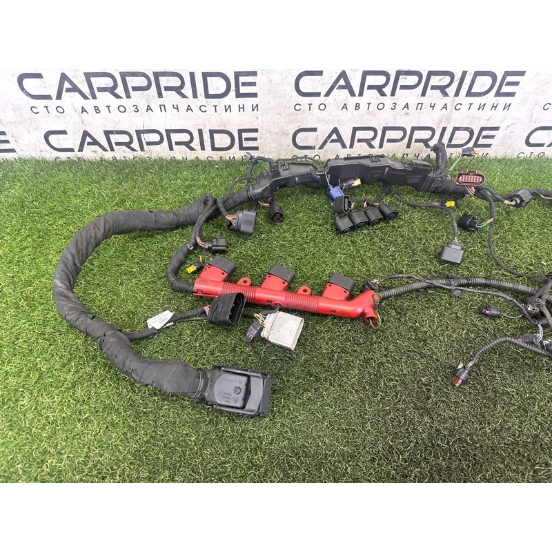 Проводка моторная (электрика двигателя) AUDI Q7 4M 2017 3.0 CREC 06E971595AB