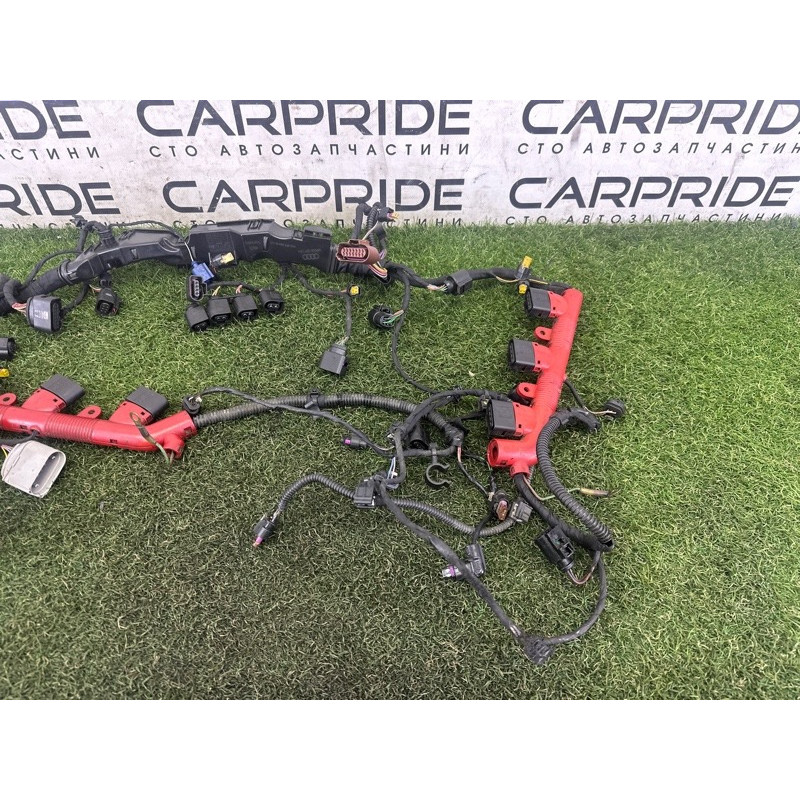 Проводка моторная (электрика двигателя) AUDI Q7 4M 2017 3.0 CREC 06E971595AB