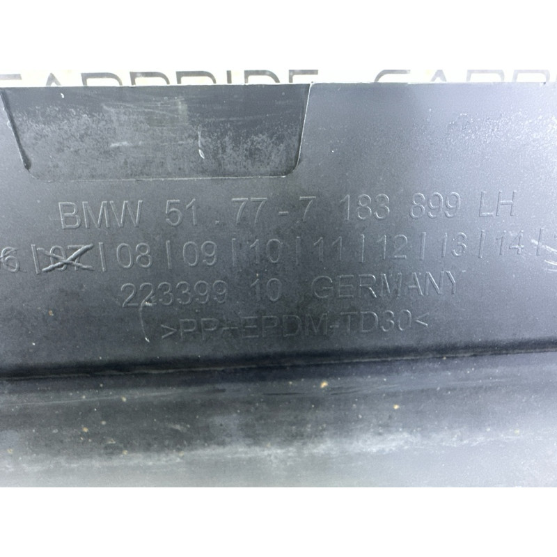 Накладка на порог (кузов и элементы) BMW 7-series F01 2011 3.0 N54 51777225837