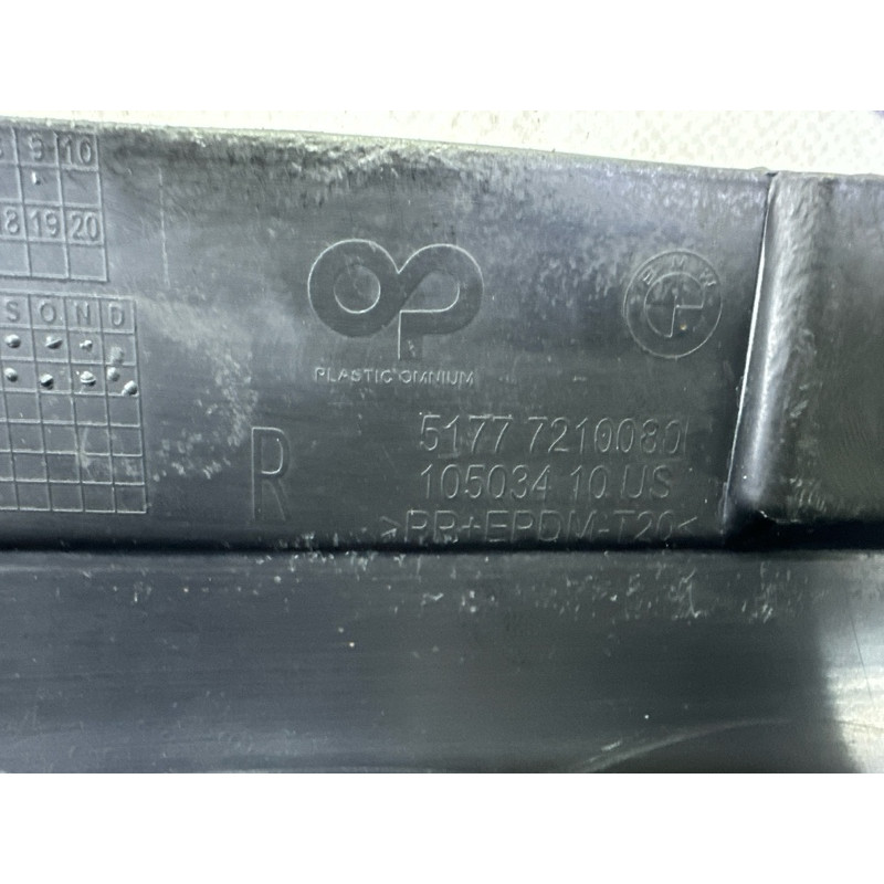 Накладка на порог (кузов и элементы) BMW X3 F25 2012 3.0 51777210080