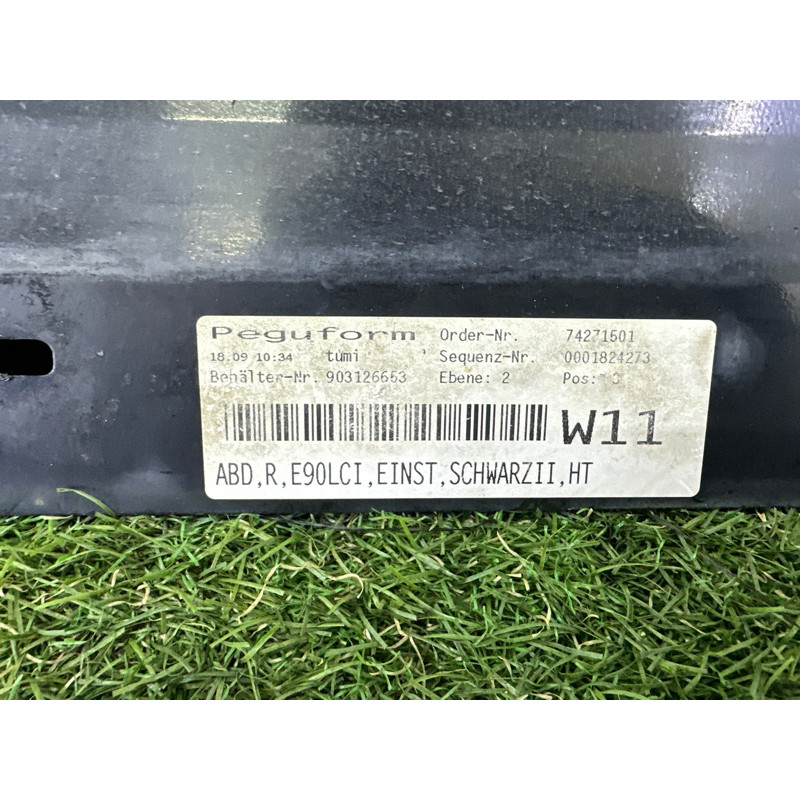 Накладка на порог (кузов и элементы) BMW 3-series E90 2010 3.0 N54 51777202654