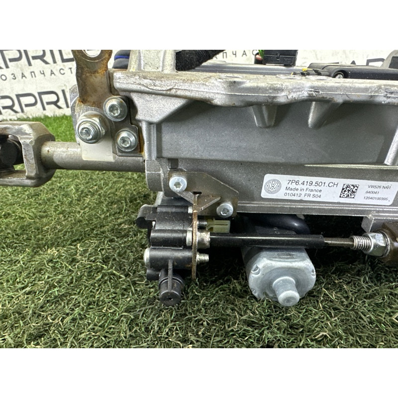 Рулевая колонка с карданчиком (рулевое управление) Volkswagen Touareg NF 2013 3.0 Hybrid 7P6419501EB