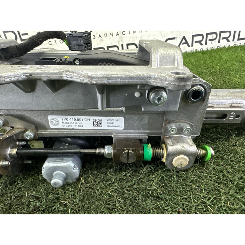 Рулевая колонка с карданчиком (рулевое управление) Volkswagen Touareg NF 2013 3.0 Hybrid 7P6419501EB