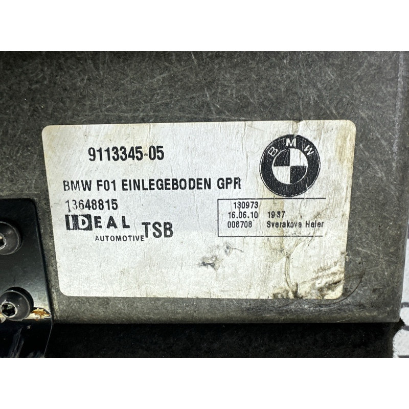 Підлога Багажника (салон) BMW 7-series F01 2011 3.0 N54 51479113345