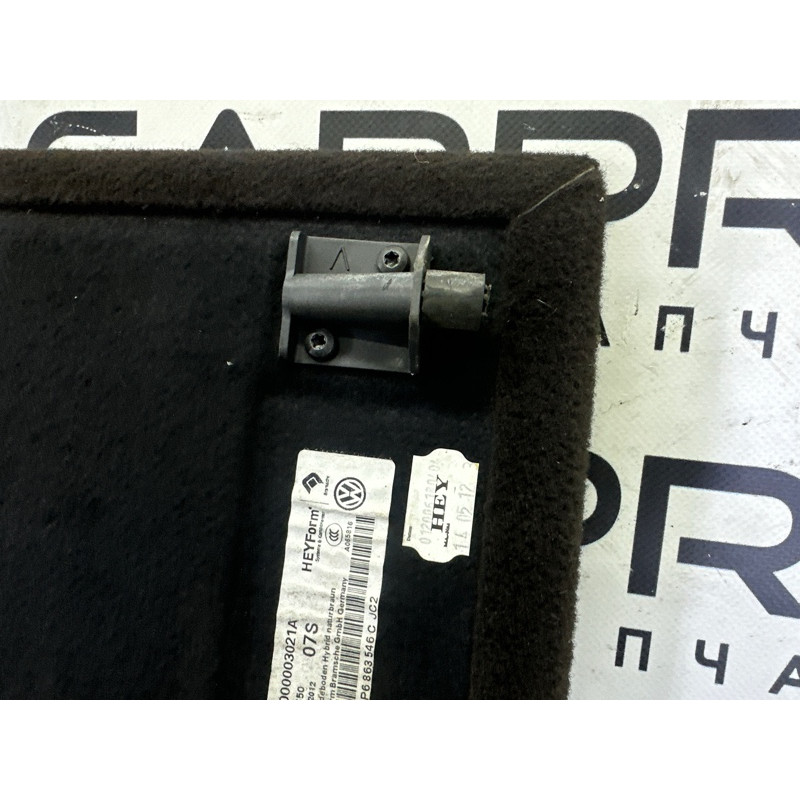 Пол Багажника (салон) Volkswagen Touareg NF 2013 3.6 7P6863546BJB1