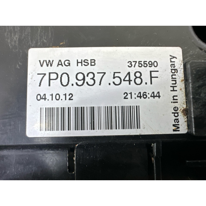 Блок предохранителей (электрика) Volkswagen Touareg NF 2013 3.6 7P0937548F