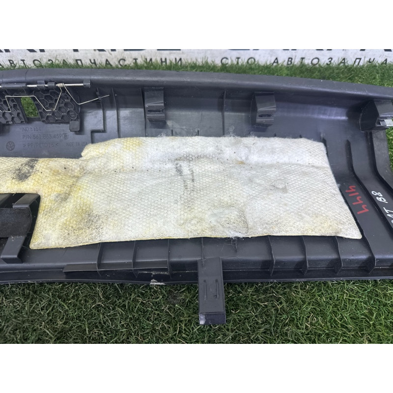 Накладка замка кришки багажника (салон) VOLKSWAGEN Passat B8 2016 561863459B82V