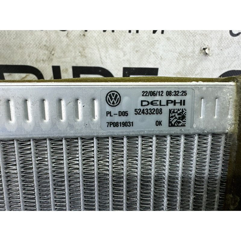 Радиатор печки (отопление и кондиционирование) Volkswagen Touareg NF 2013 3.0 Hybrid 7P0819031