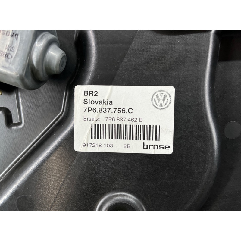 Механизм стеклоподъемника (кузов и элементы) Volkswagen Touareg II NF 2013 3.0 TDI 7P6837462B