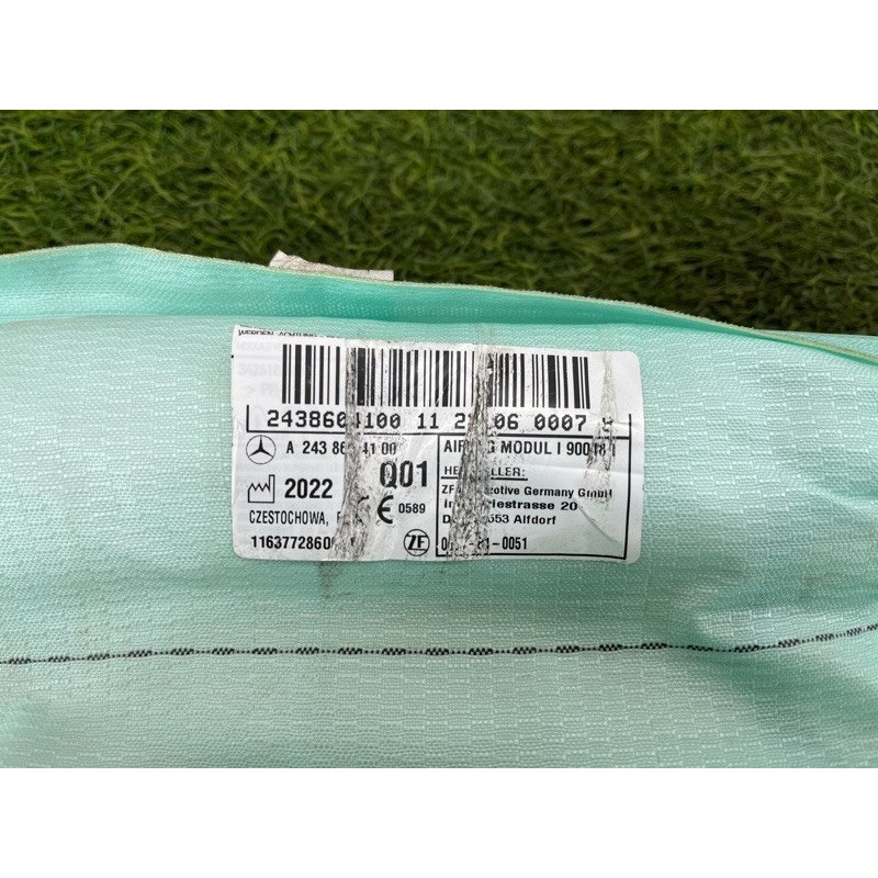 Airbag шторка (airbag / безопасность) Mercedes-Benz EQB 350 X243 2022 A2438604100