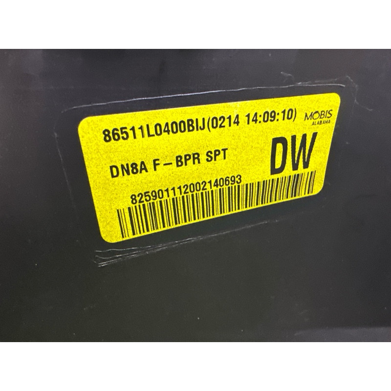 Бампер (наружные элементы кузова) Hyundai Sonata DN8 2020 2.5 86510L0400