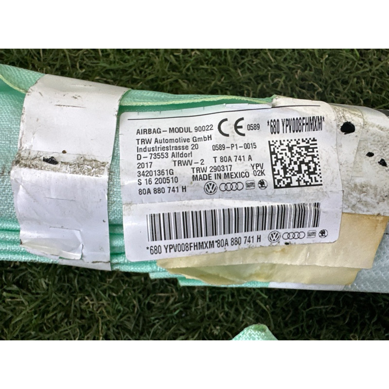 Airbag шторка (airbag / безпека) AUDI Q5 FY 2018 2.0 80A880741H