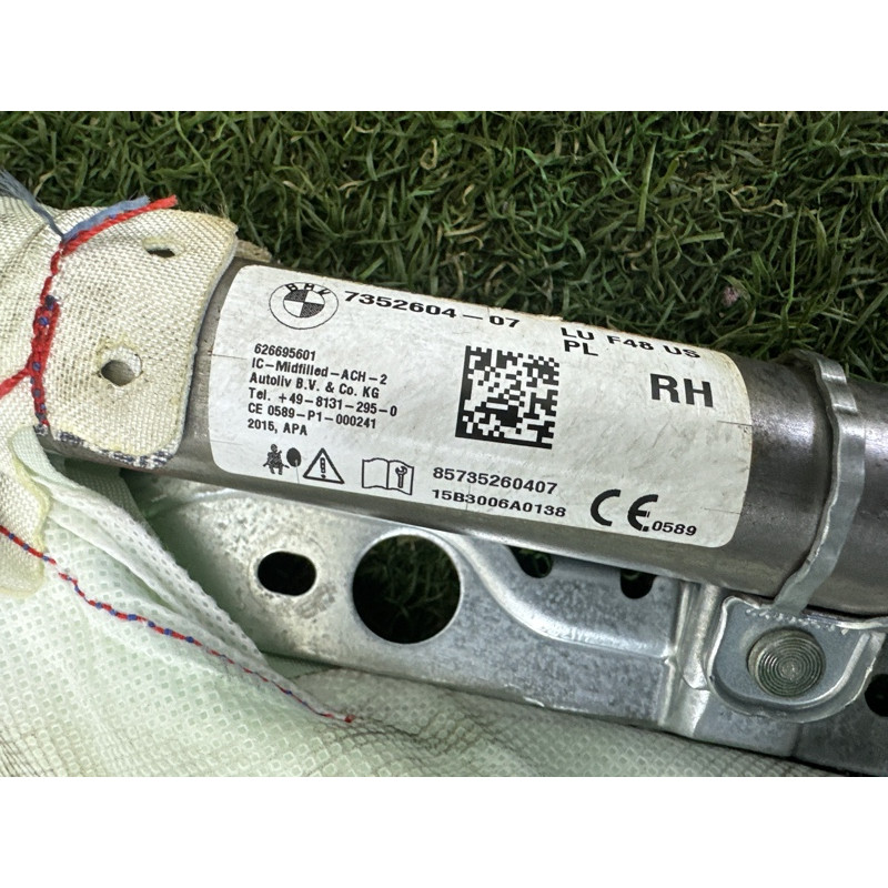 Airbag шторка (airbag / безпека) BMW X1 F48 2016 2.0 72127352604