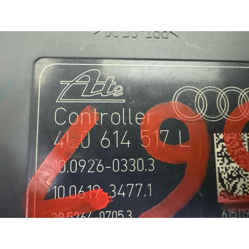 Блок abs (тормозная система) AUDI Q7 4L 2015 3.0 CNRB 4L0614517L