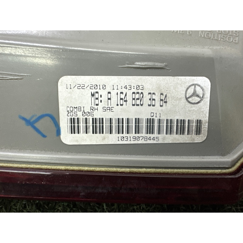 Задний фонарь (оптика) Mercedes-Benz GL X164 2011 3.0 A1648203664
