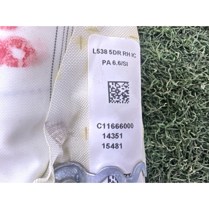 Airbag шторка (airbag / безпека) LAND ROVER Range Rover Evoque L538 2015 2.0 LR026028