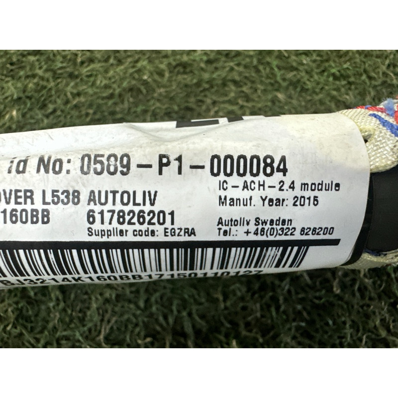 Airbag шторка (airbag / безопасность) LAND ROVER Range Rover Evoque L538 2015 2.0 LR026030