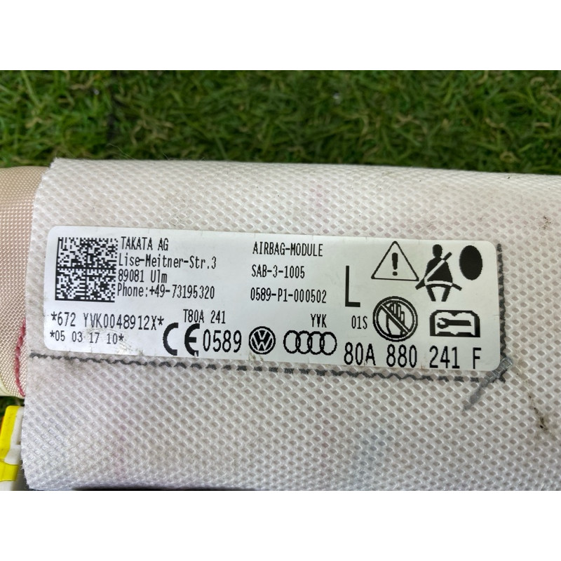Airbag сидіння (airbag / безпека) AUDI Q5 FY 2018 2.0 DAYB 80A880241F