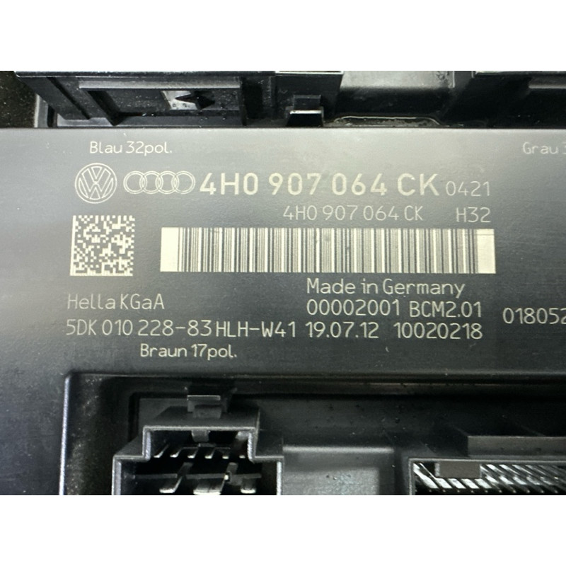 Модуль BCM (електрика / блоки управління) Volkswagen Touareg NF 2013 3.6 CGRA 4H0907064CK