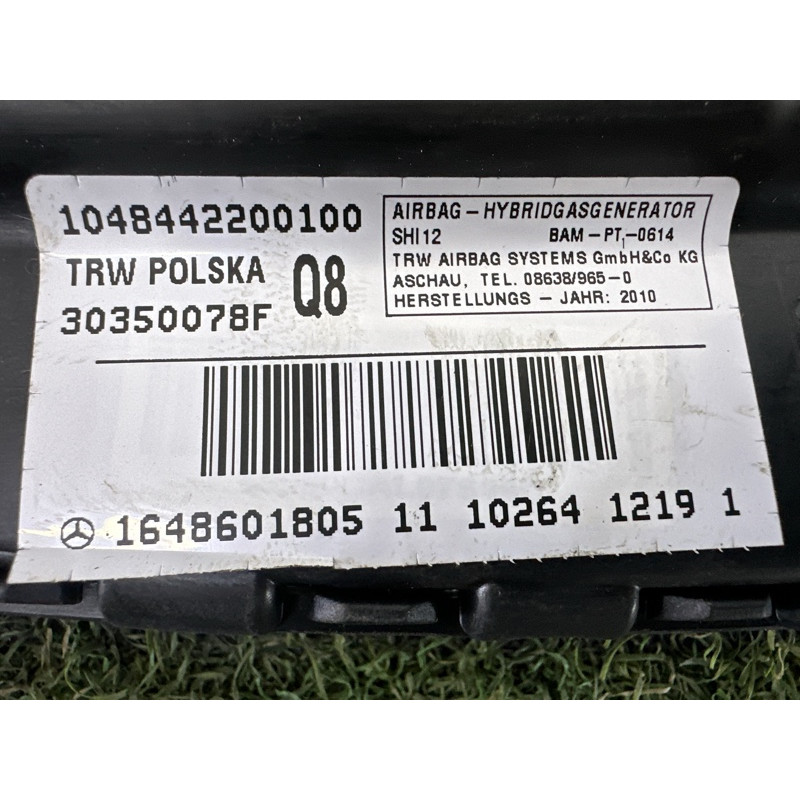 Airbag сидіння (airbag / безпека) Mercedes-Benz GL X164 2011 3.0 A1648601805