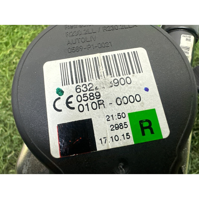 Ремень безопасности (airbag / безопасность) BMW X1 F48 2016 2.0 72117428112