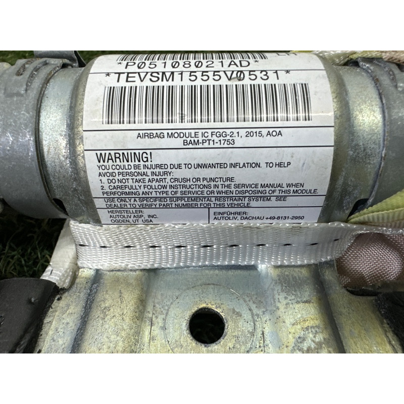 Airbag шторка (airbag / безпека) Jeep Grand Cherokee WK2 2015 5.7 HEMi 5108021AD