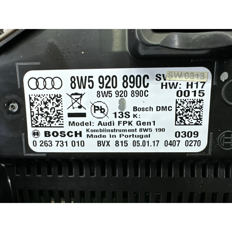 Панель приладів (салон) AUDI Q5 FY 2018 2.0 DAYB 8W5920890C