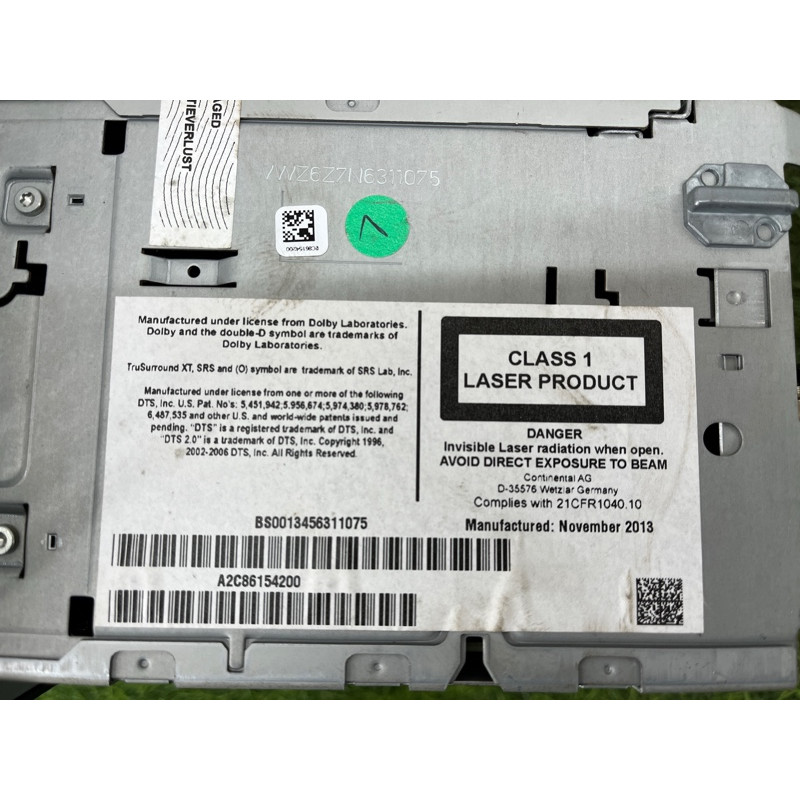 Магнитофон (электрика) Volkswagen Amarok Not specified 2.0 2H0035680