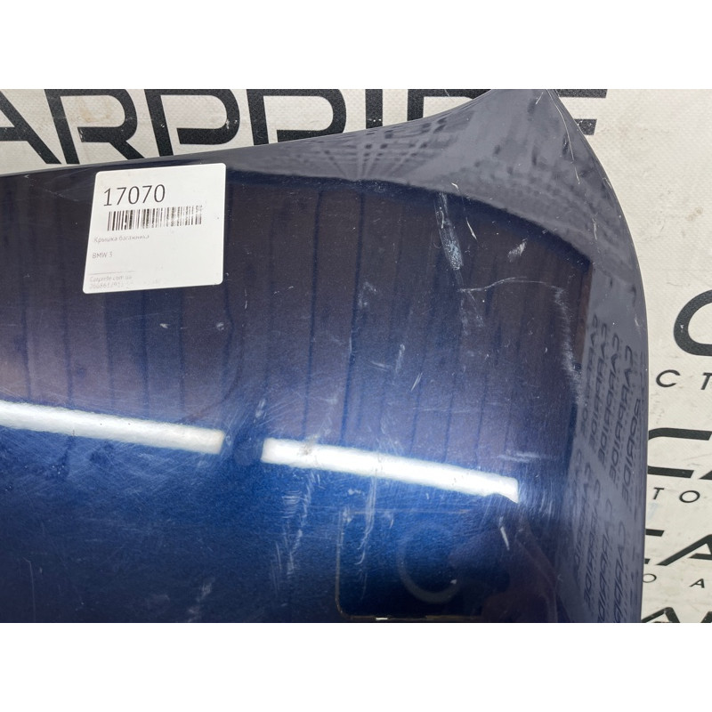 Кришка багажника (кузов і елементи) BMW 3-series F30 2013 N26B20 41007288757