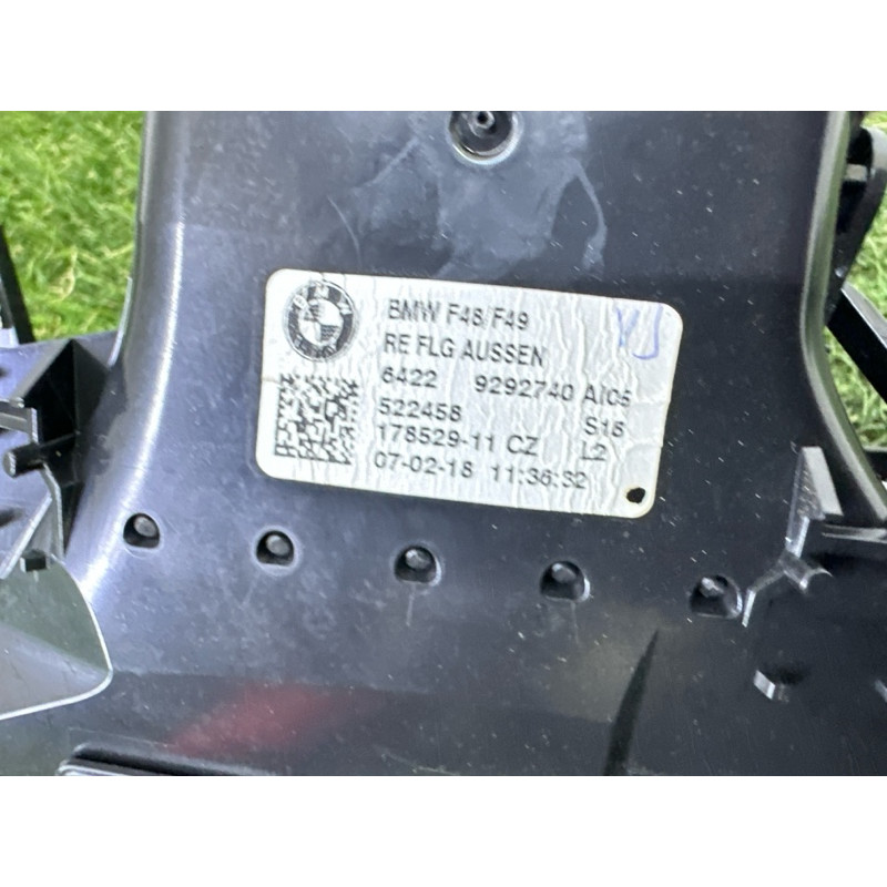 Декоративная накладка торпедо (салон) BMW X1 F48 2018 2.0 51459347745