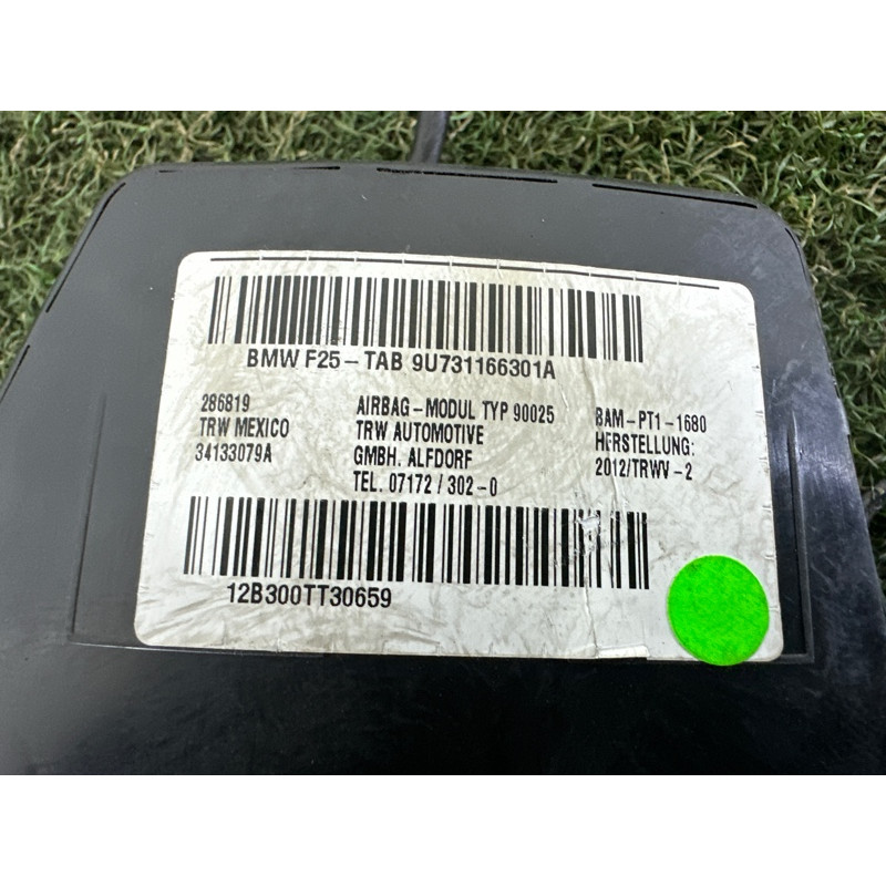 Airbag сидіння (airbag / безпека) BMW X3 F25 2013 2.0 72127311663