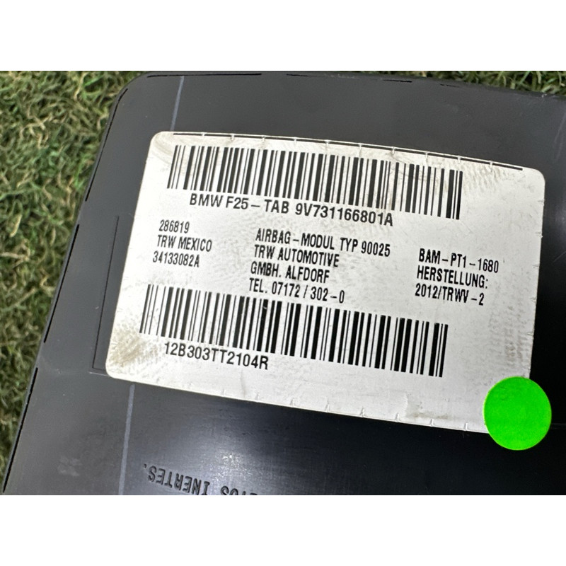 Airbag сидения (airbag / безопасность) BMW X3 F25 2013 2.0 72127311668