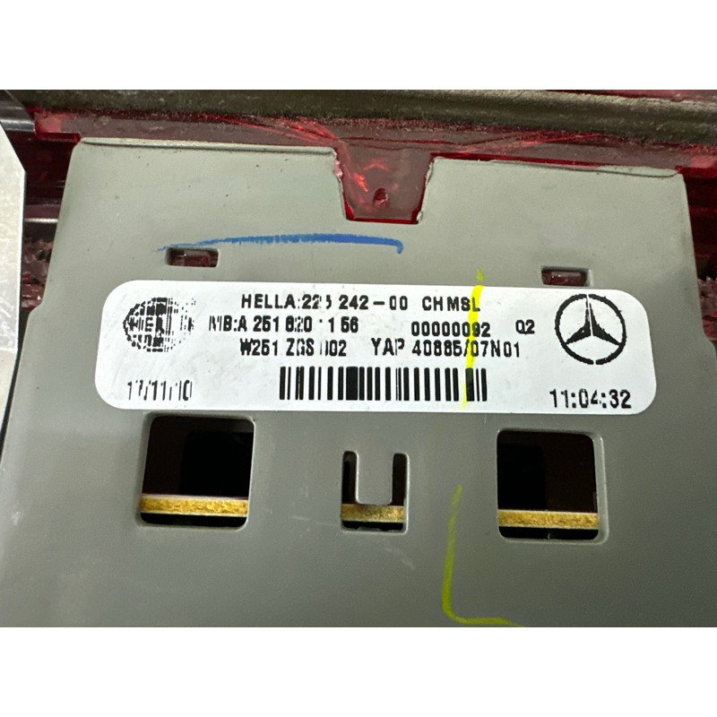 Повторитель стоп сигнала (оптика) Mercedes-Benz GL X164 2011 3.0 A251820115639