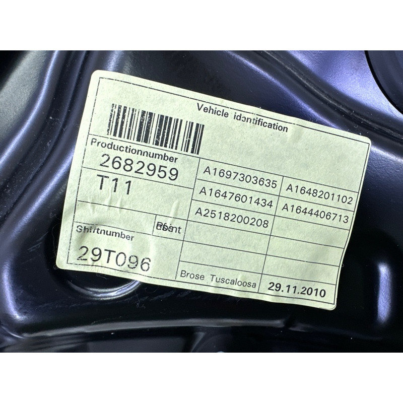 Механизм стеклоподъемника (кузов и элементы) Mercedes-Benz GL X164 2011 3.0 A1647303279