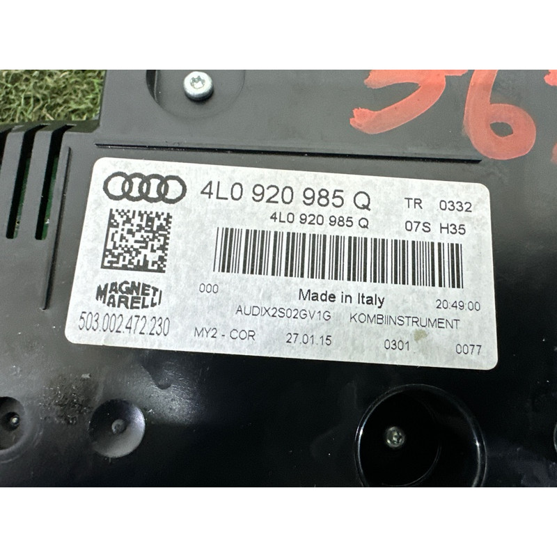 Панель приборов (салон) AUDI Q7 4L 2015 3.0 CNRB 4L0920985Q