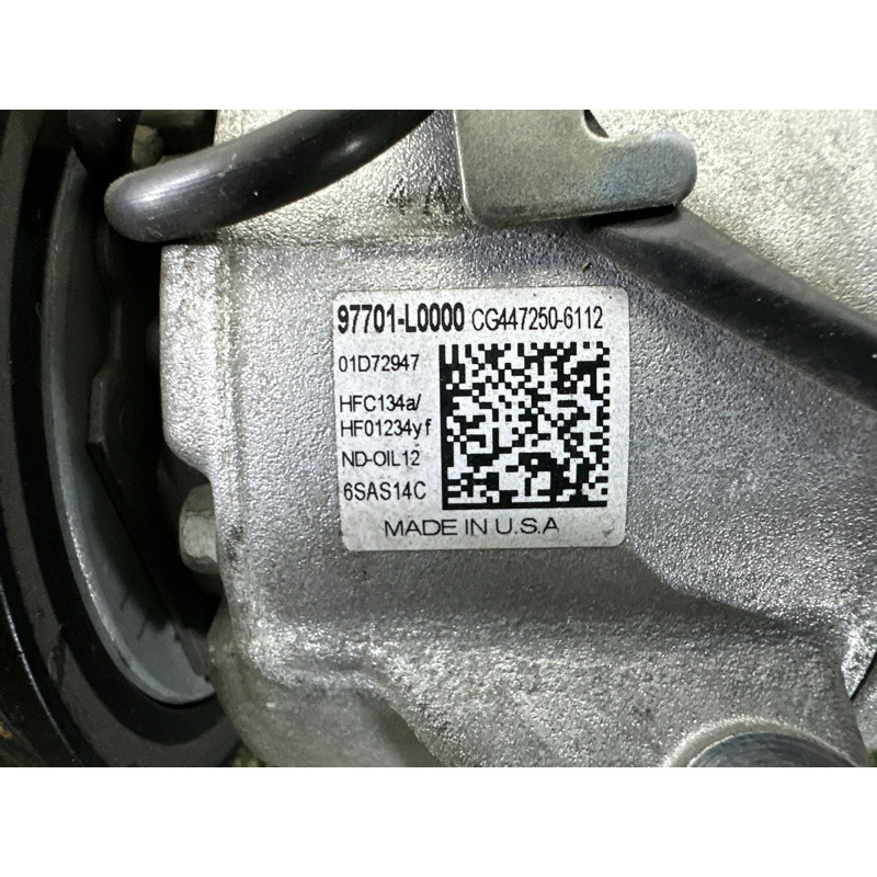 Компрессор кондиционера (отопление и кондиционирование) Hyundai Sonata DN8 2020 2.5 97701L0000