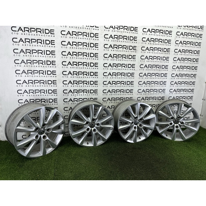 Комплект дисков 5x130 R18 8Jx18H2 ET53 (диски на авто) Volkswagen Touareg NF 2013 3.6 CGRA 7P6601025C88Z