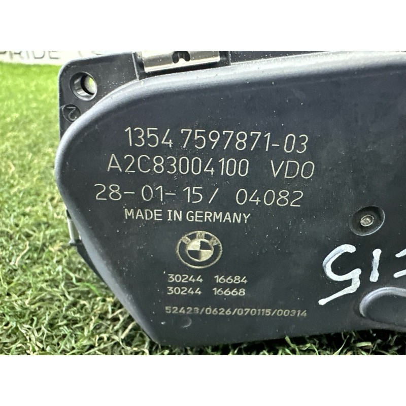 Дроссельная заслонка (электрика двигателя) BMW X5 F15 2015 3.0 13547597871