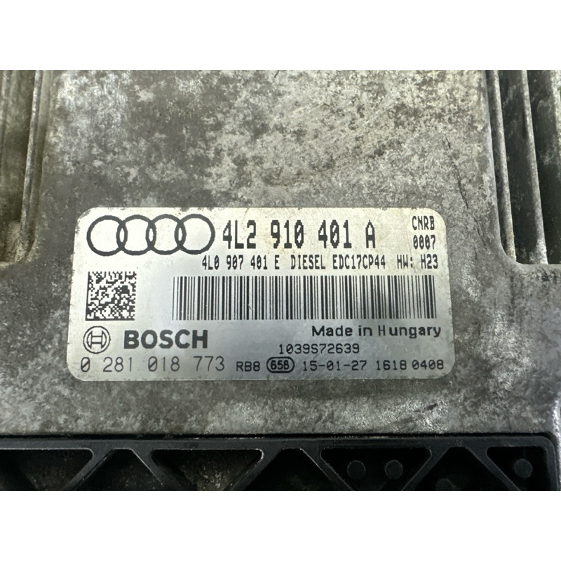 Блок управления двигателем (электрика / блоки управления) AUDI Q7 4L 2015 3.0 CNRB 4L2910401A