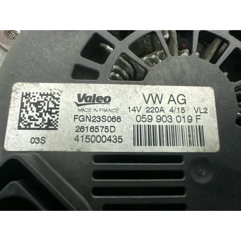 Генератор (электрика) AUDI Q7 4L 2015 3.0 CNRB 059903019F