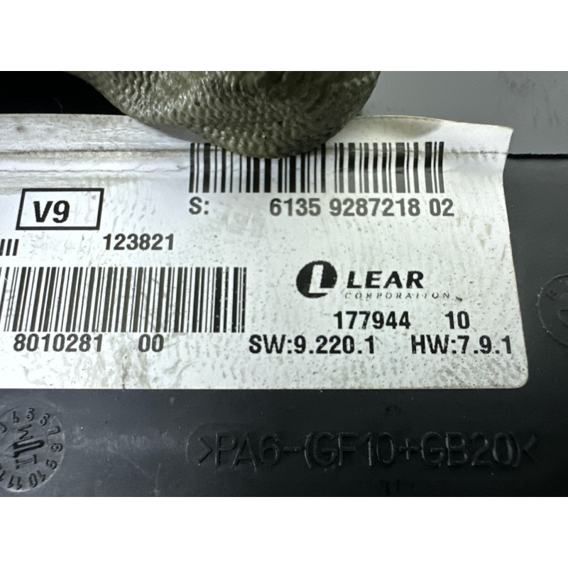 ЕБУ JBE 3 (електрика / блоки управління) BMW X3 F25 2013 2.0 61356992425