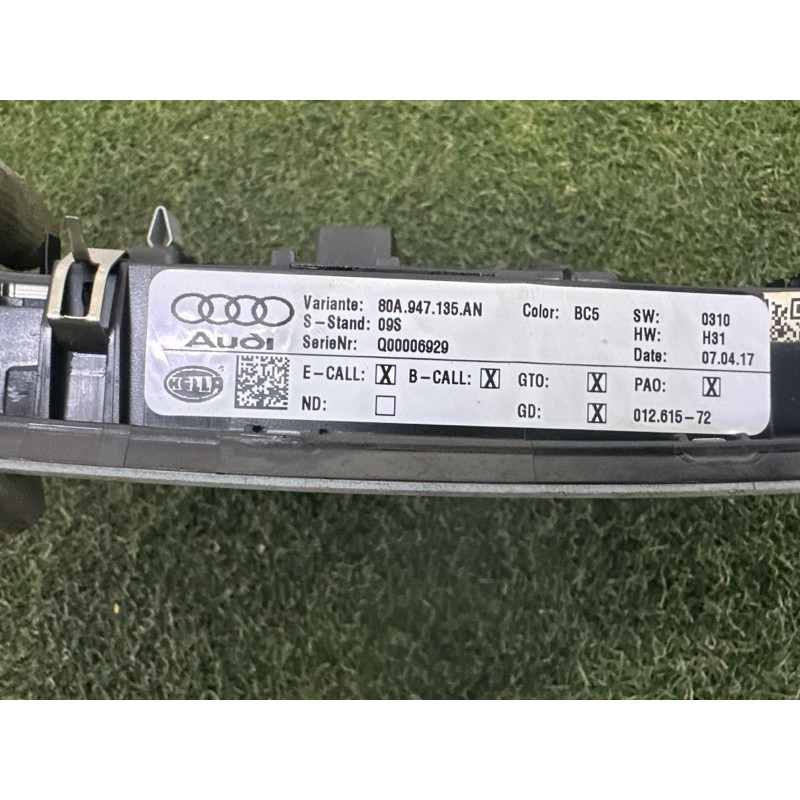 Плафон салона (салон) AUDI Q5 FY 2018 2.0 DAYB 80A947135ANBC5