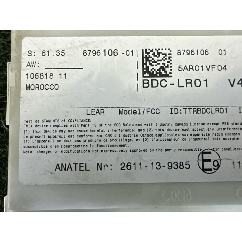 Блок комфорта (электрика / блоки управления) BMW X1 F48 2018 2.0 61355B5D695