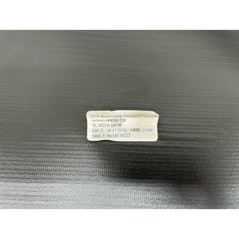 Шторка багажника (салон) Toyota rav4 XA40 649100r030c0