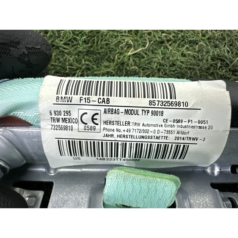 Airbag шторка (airbag / безопасность) BMW X5 F15 2015 3.0 72127325698