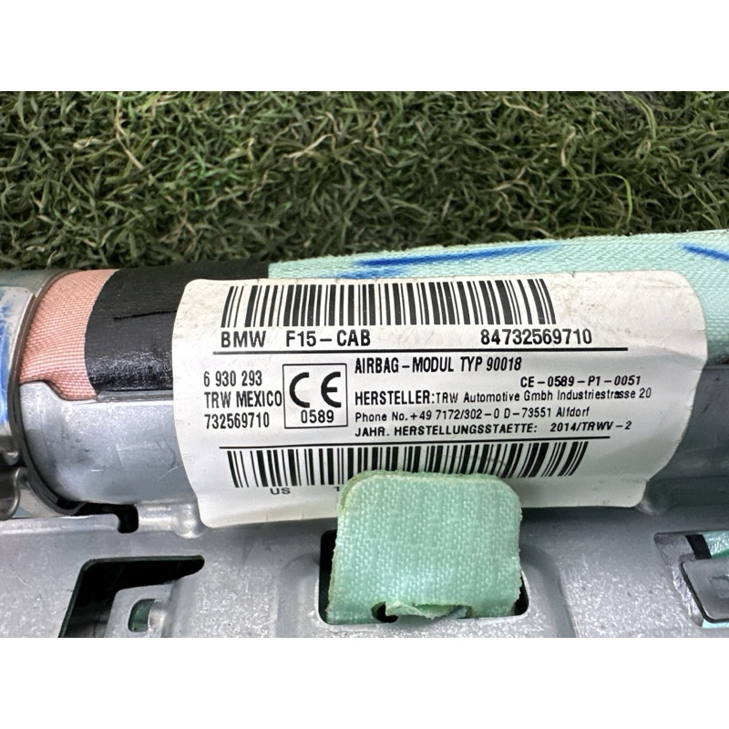 Airbag шторка (airbag / безопасность) BMW X5 F15 2015 3.0 72127325697