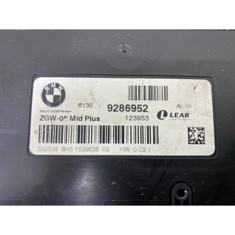 Блок управління ZGW (електрика / блоки управління) BMW X3 F25 2013 2.0 61355B5DFC7